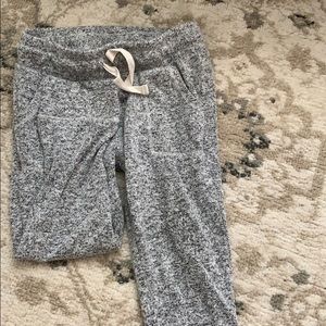 Gray cozy sweats